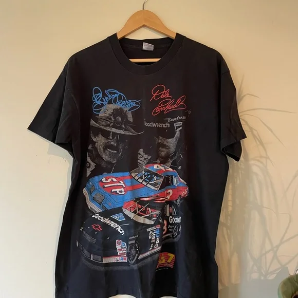Vintage Dale Earnhardt 3 T Shirt Tee Extra Large XL Nascar Winston Cup 90s - Picture 6 of 7